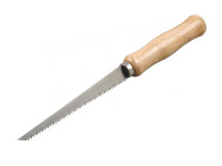 Ножовка-мини по гипсокартону STAYER "MASTER" 160мм с деревянной рукояткой 