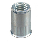 Заклепка резьбовая, алюминиевая М5 L13,0 уменьшенный бортик, гладкая МОСКРЕП (50 шт.) – фото
