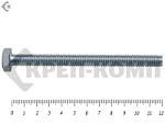 Болт полная резьба, цинк DIN933 8х120 пр.5,8 Фасовка (2кг/57) – фото
