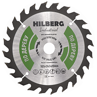 Диск пильный по дереву 165*20*24Т Hilberg Industrial (1 шт)