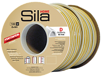 Sila Home D 100, 9x7.4мм уплотнитель самоклеящийся, белый (1шт)