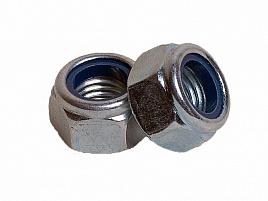 Гайки с контрящим кольцом (DIN 985), нержавеющие купить в Ярославле оптом от производителя крепежа “КРЕП-КОМП”