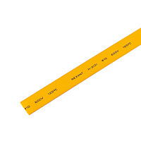 Трубка термоусадочная усадка 2:1 (30) 1м желтая REXANT (шт)