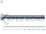 Болт полная резьба, цинк DIN933 16х160 пр.10,9 (25кг/99) – фото