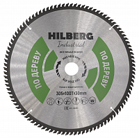 Диск пильный 305*30*100Т Hilberg Industrial Дерево (1 шт)